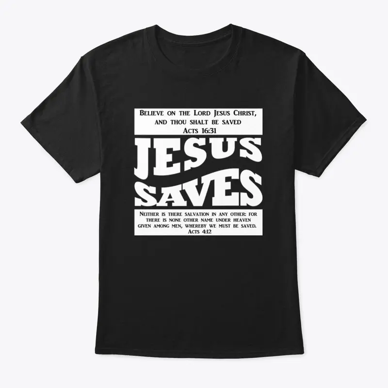 Jesus Saves White