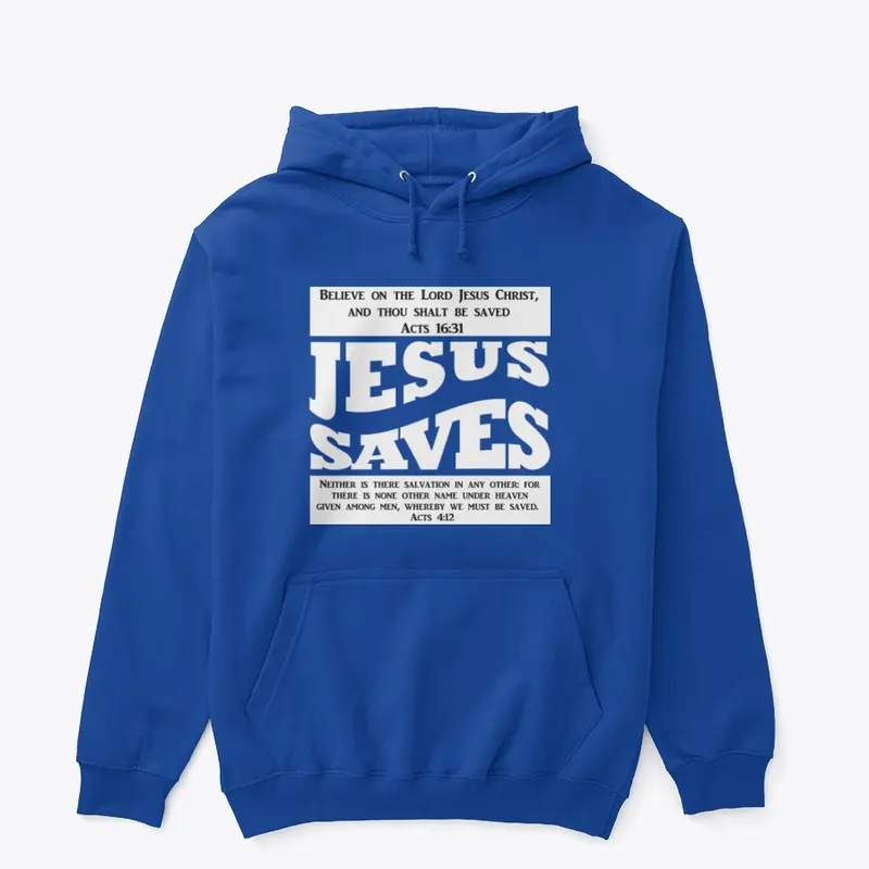 Jesus Saves White