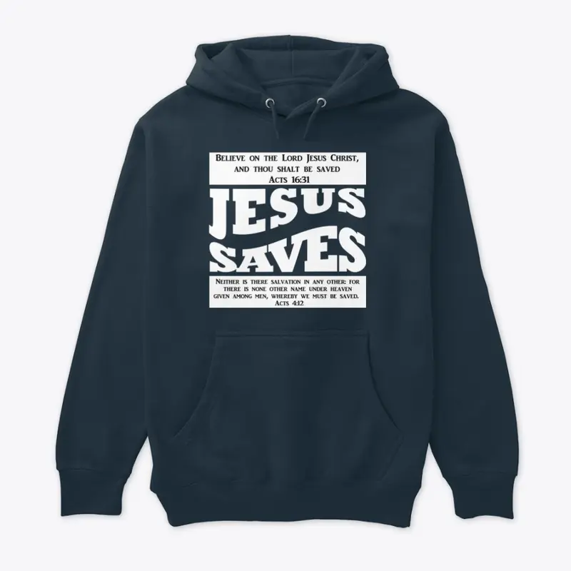 Jesus Saves White