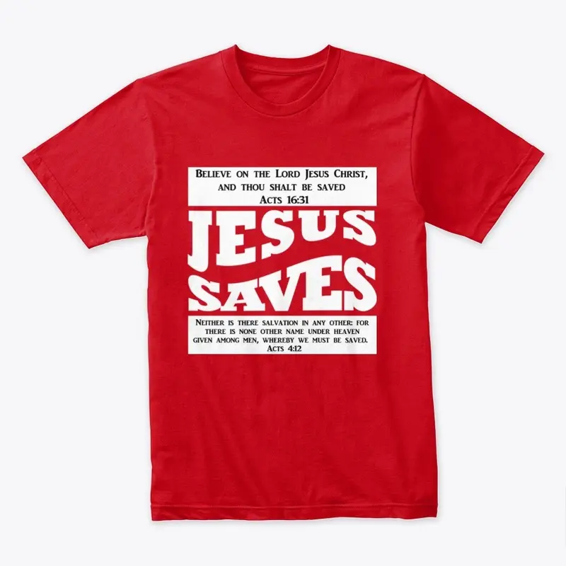 Jesus Saves White